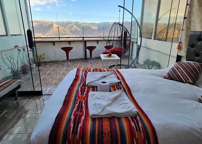Terraza Amplia Con Vista Increíble San Blas Appartamento *