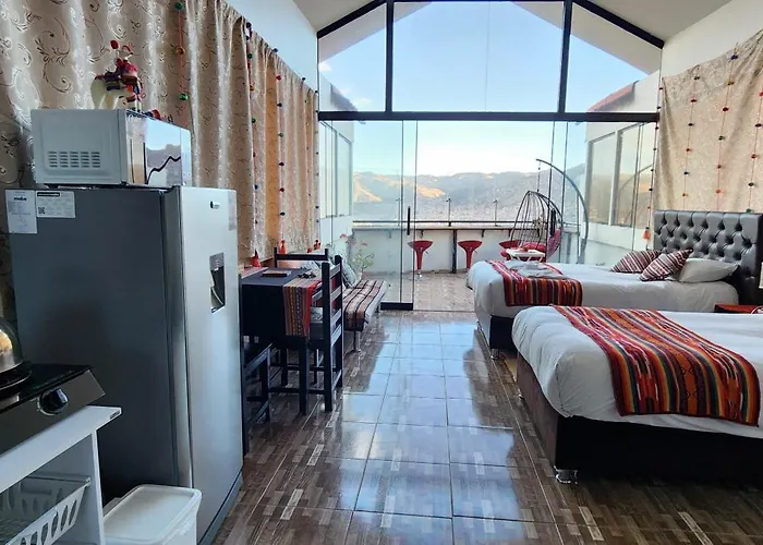 Terraza Amplia Con Vista Increíble San Blas Appartamento Cuzco